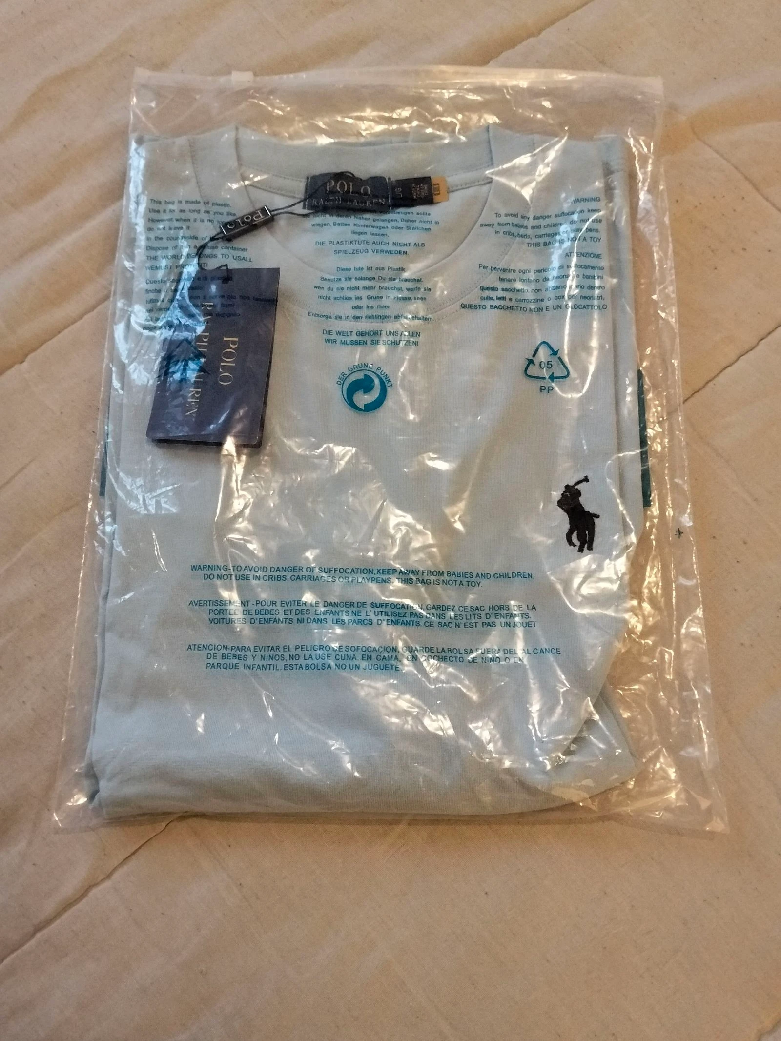 :
État : Neuf avec étiquette.
T-shirt homme Polo Ralph Lauren.  – photo 4